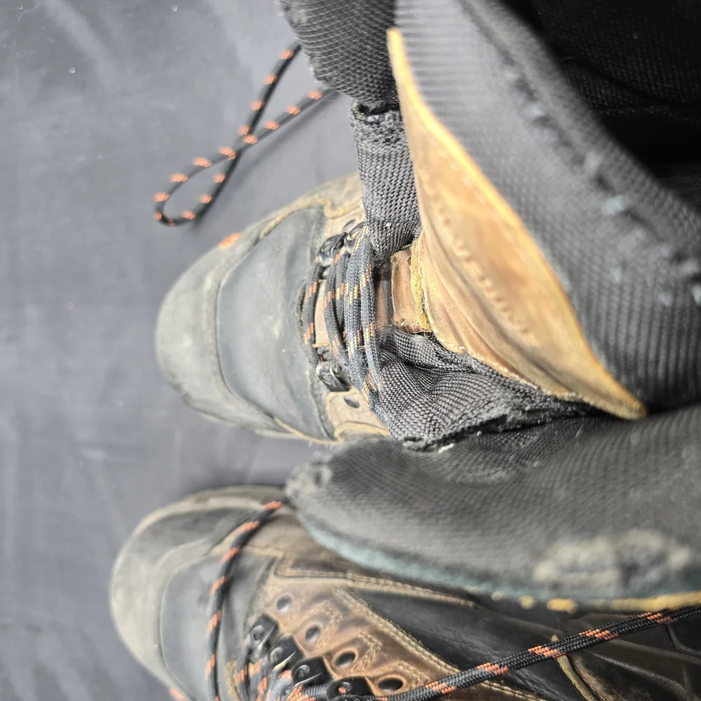 Wolverine Brown and Black‎ Boots with Deep Treads